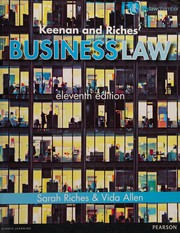 Cover of: Business Law by Sarah Riches, Vida Allen