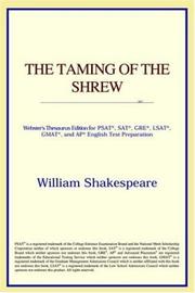 Cover of: The Taming of the Shrew by ICON Reference