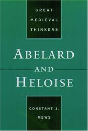 Cover of: Abelard and Heloise (Great Medieval Thinkers)