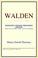 Cover of: Walden (Webster's French Thesaurus Edition)