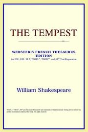 Cover of: The Tempest | ICON Reference