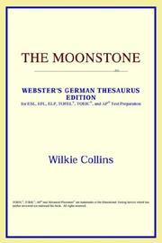 Cover of: The Moonstone (Webster's German Thesaurus Edition) by ICON Reference