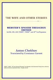Cover of: The Wife and Other Stories (Webster's Spanish Thesaurus Edition) by ICON Reference
