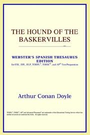 Cover of: The Hound of the Baskervilles (Webster's Spanish Thesaurus Edition) by ICON Reference