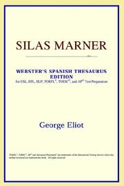 Cover of: Silas Marner (Webster's Spanish Thesaurus Edition) by George Eliot, ICON Reference