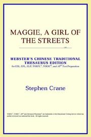 Cover of: Maggie, A Girl of the Streets (Webster's Chinese-Simplified Thesaurus Edition)