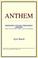 Cover of: Anthem (Webster's Italian Thesaurus Edition)