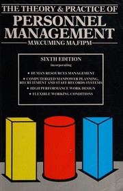Cover of: The Theory and Practice of Personnel Management