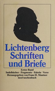 Cover of: Schriften und Briefe