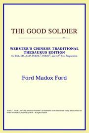 Cover of: The Good Soldier (Webster's Chinese-Traditional Thesaurus Edition) by ICON Reference