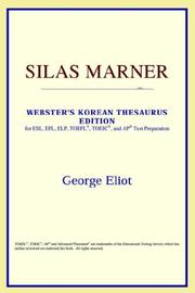 Cover of: Silas Marner (Webster