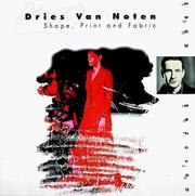 Cover of: Dries Van Noten (Cutting Edge)