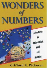 Wonders of Numbers by Clifford A. Pickover