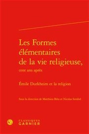 Cover of: Les Formes Elementaires de la Vie Religieuse, by Matthieu Bera, Nicolas Sembel