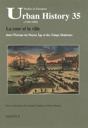 Cover of: La Cour Et La Ville Dans L'Europe Du Moyen Age Et Des Temps Modernes