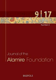 Cover of: Journal of the Alamire Foundation 9/2 - 2017: Cipriano de Rore I