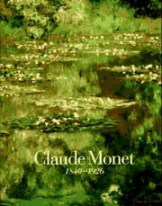 Cover of: Claude Monet: 1840-1926