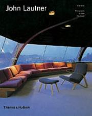 Cover of: John Lautner (Architecture/Design) by Alan Hess