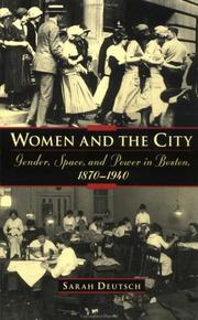 Cover of: Women and the City by Sarah Deutsch