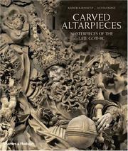 Cover of: Carved Altarpieces