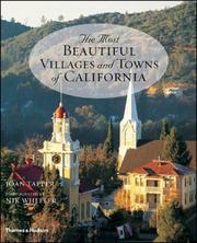 Cover of: The Most Beautiful Villages and Towns of California (Most Beautiful Villages) by Joan Tapper, Joan Tapper