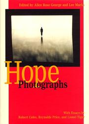 Cover of: Hope: photographs