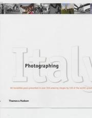 Cover of: Photographing Italy
