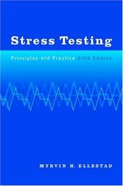 Cover of: Stress Testing by Myrvin H. Ellestad