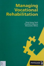 Cover of: Managing Vocational Rehabilitation