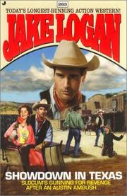 Cover of: Showdown in Texas | Jake Logan