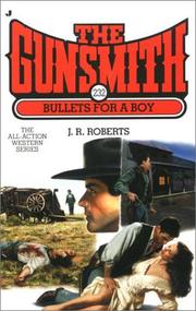 Cover of: Bullets for a boy by J. R. Roberts