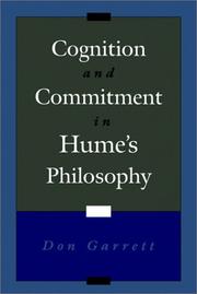 Cover of: Cognition and Commitment in Hume's Philosophy