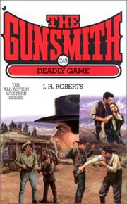 Cover of: Deadly game