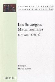 Cover of: HIFA 14 Les strategies matrimoniales , Aurell by Martin Aurell