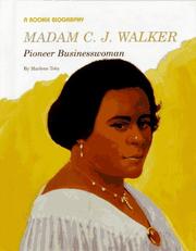 Cover of: Madam C. J. Walker: pioneer businesswoman