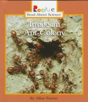 Cover of: Inside an ant colony