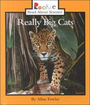 Cover of: Really big cats by Allan Fowler