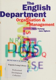Cover of: The English Department