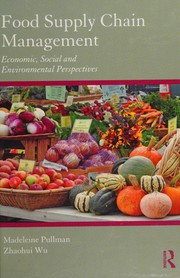 Cover of: Food supply chain management by Madeleine Pullman