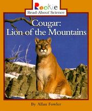 Cover of: Cougar: lion of the mountains