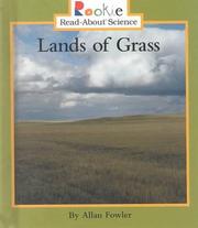 Cover of: Lands of Grass (Rookie Read-About Science)