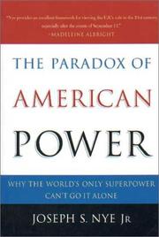Cover of The Paradox of American Power