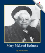 Cover of: Mary McLeod Bethune