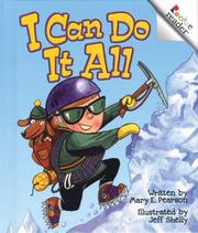 Cover of: I can do it all