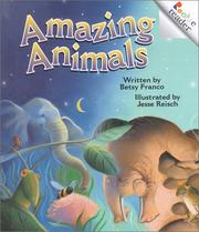 Cover of: Amazing Animals by Betsy Franco