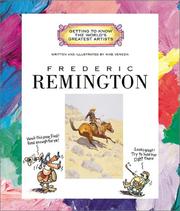 Cover of: Frederic Remington (Getting to Know the World's Greatest Artists) by 