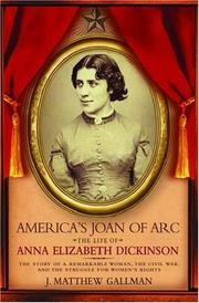 Cover of: America's Joan of Arc by J. Matthew Gallman