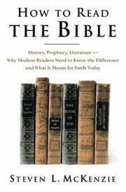 Cover of: How to Read the Bible by Steven L. McKenzie