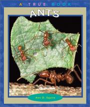 Cover of: Ants (True Books)