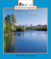 Cover of: New York by Sarah De Capua
